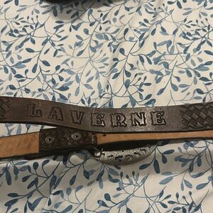 Brown Leather Belt